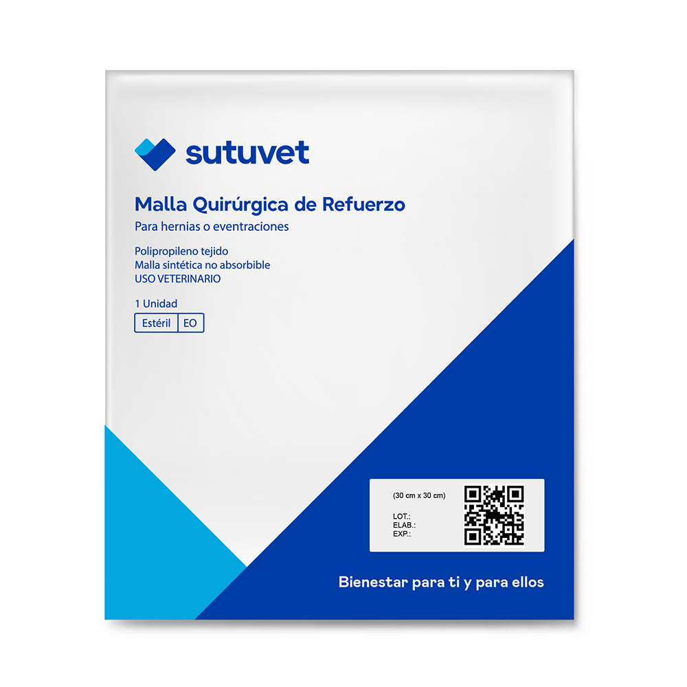 Malla quirúrgica de refuerzo SUTUVET
