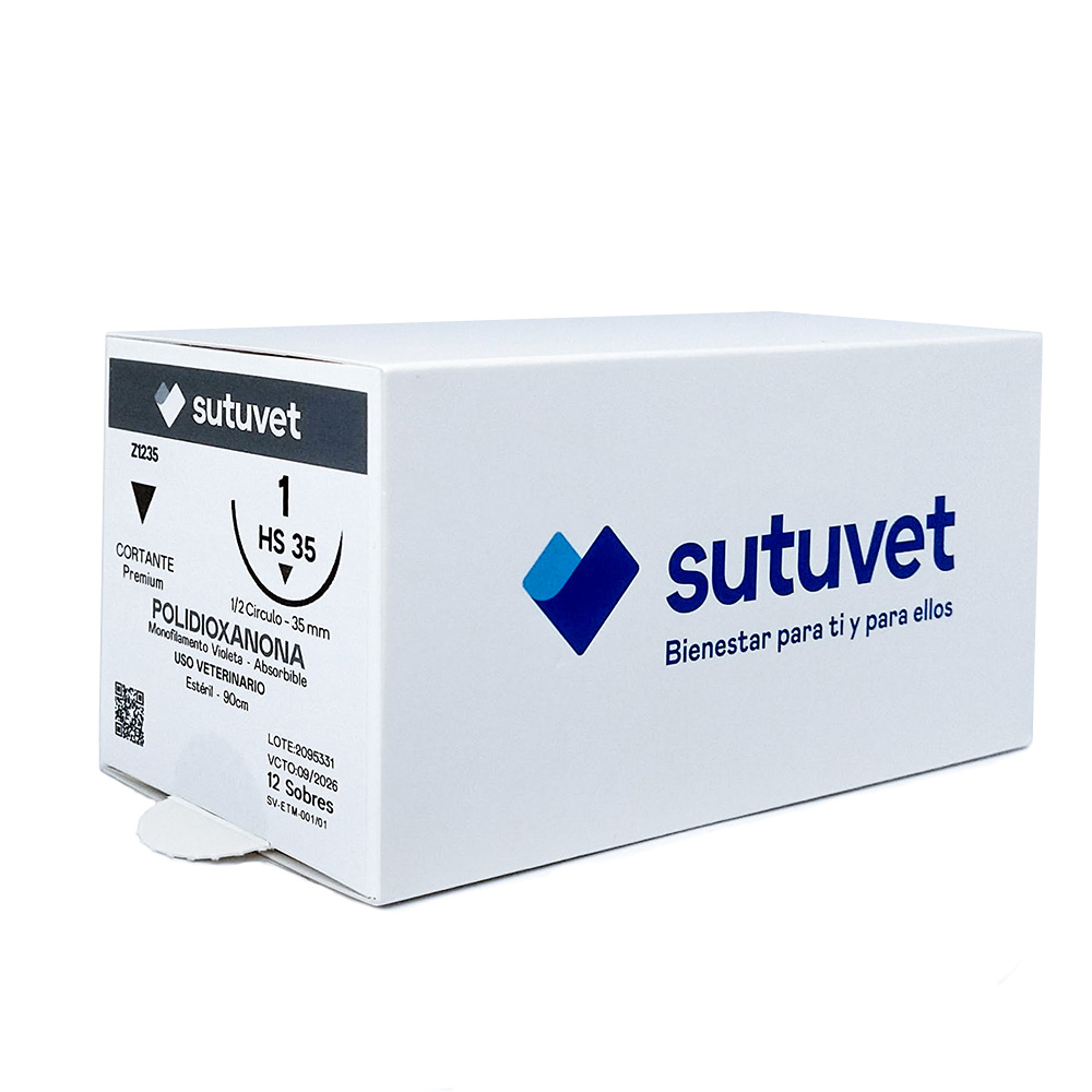 Sutura polidioxanona SUTUVET