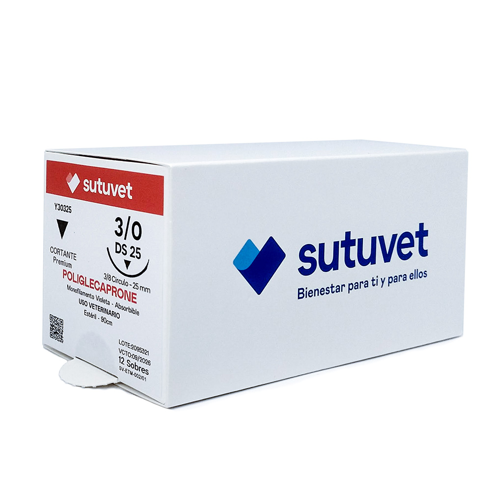 Sutura poliglecaprone SUTUVET