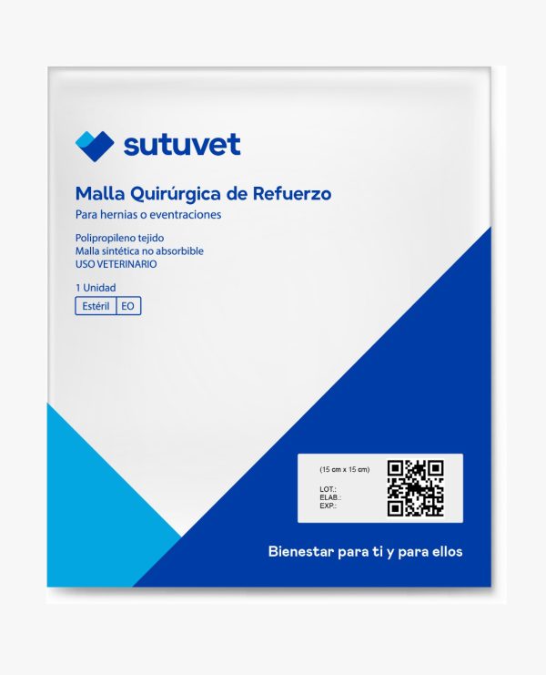 MALLA DE REFUERZO ABDOMINAL - 15x15